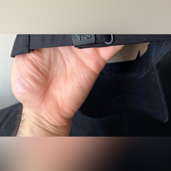 Y3 Yohji Yamamoto Hat all black with black logo - Picture 2 of 4
